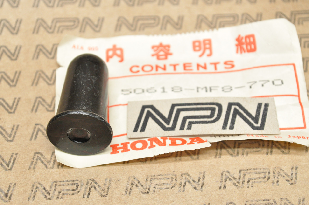 NOS Honda 1983-84 VT500 FT Ascot Foot Peg Rest Slider 50618-MF8-770