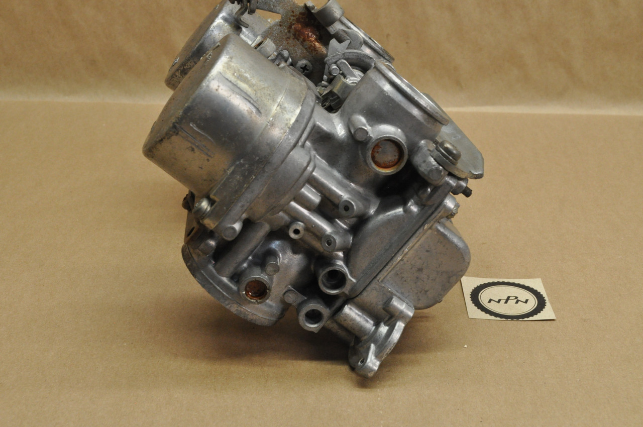 Vtg OEM Honda 1980-81 CM400 A Hondamatic Left & Right Carburetor Bank 16100-448-672