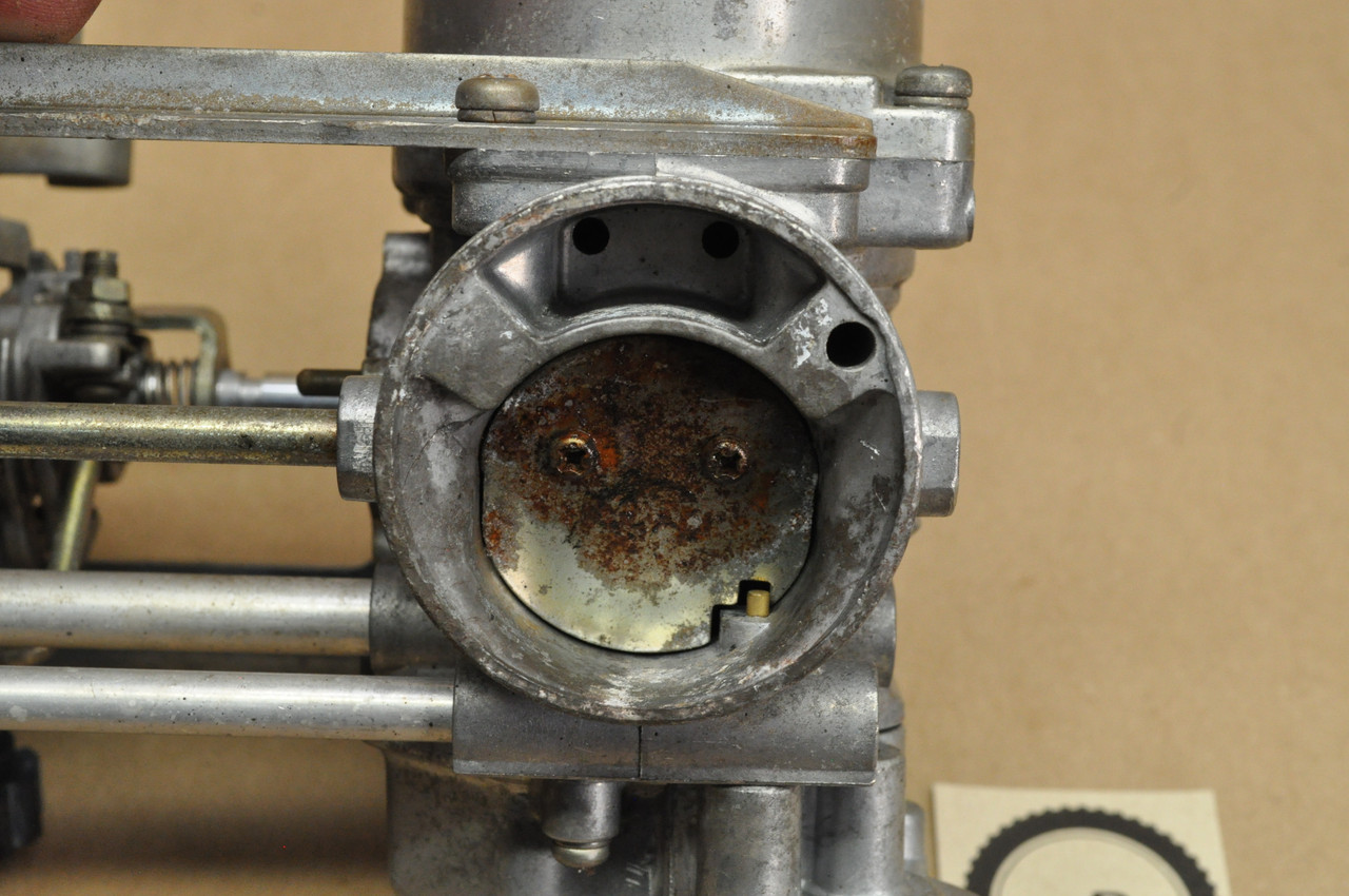 Vtg OEM Honda 1980-81 CM400 A Hondamatic Left & Right Carburetor Bank 16100-448-672