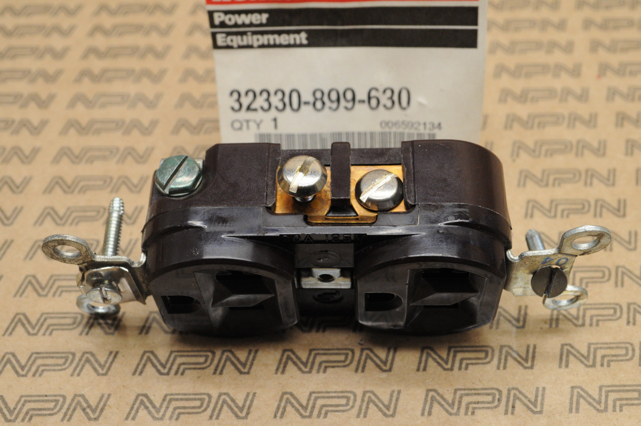 NOS Honda EM4000 EMS4500 EX5500 Generator Outlet Plug Receptacle 32330-899-630