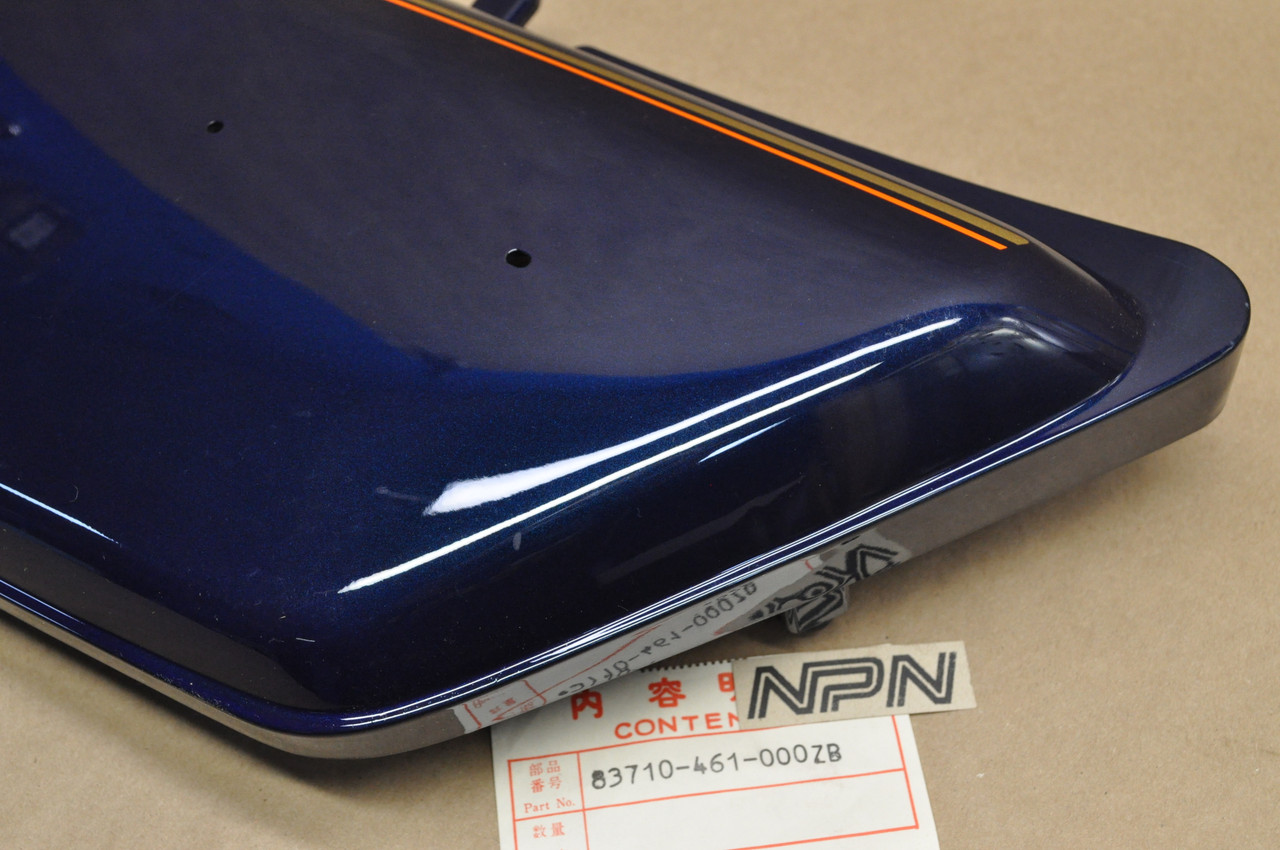 NOS Honda 1980 CB900 C Poseidon Blue Left Side Cover Panel 83710-461-000 ZB