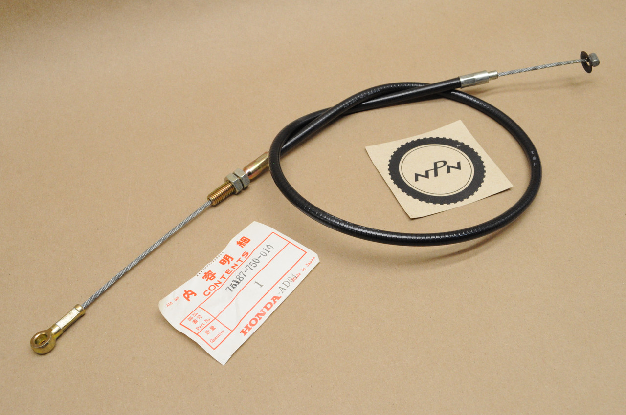 NOS Honda HT3810 K1 K2 Lawn Tractor Clutch Cable 75187-750-010