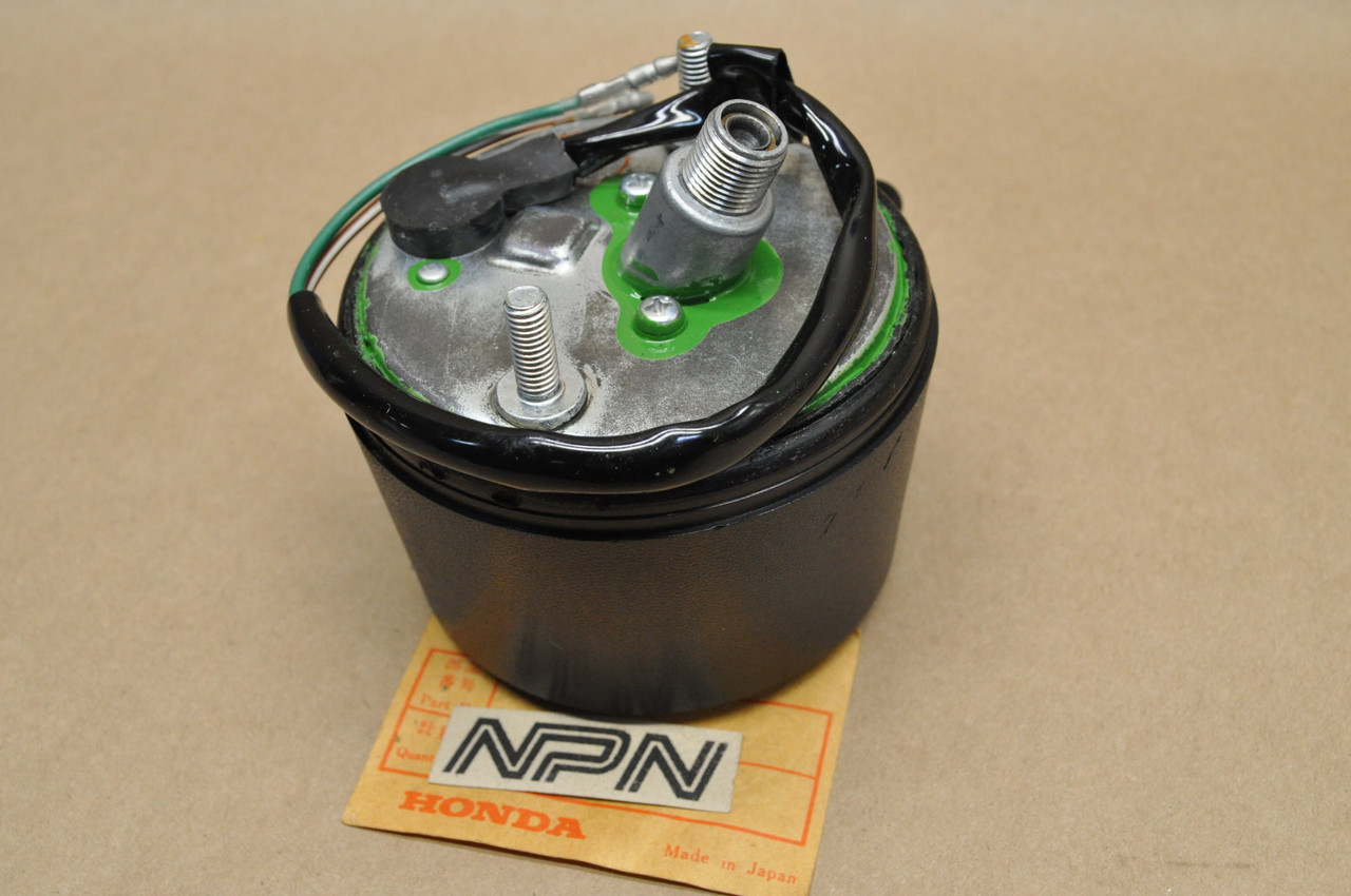 NOS Honda 1976 XL250 XL350 Speedometer MPH Odometer Trip Meter 37200-385-671