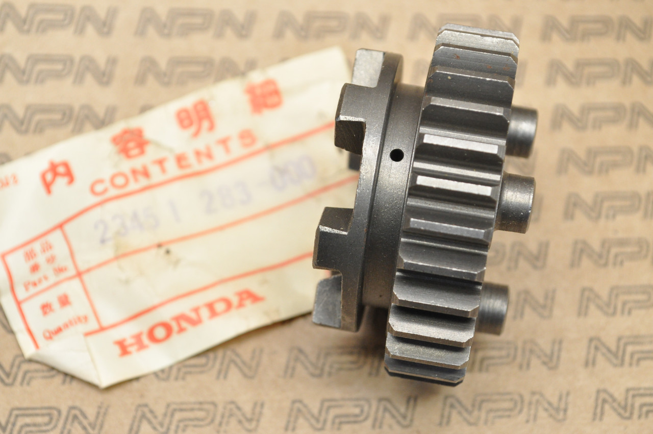 NOS Honda CB450 K0 Transmission Main Shaft Third 3rd Gear 29T 23451-283-000