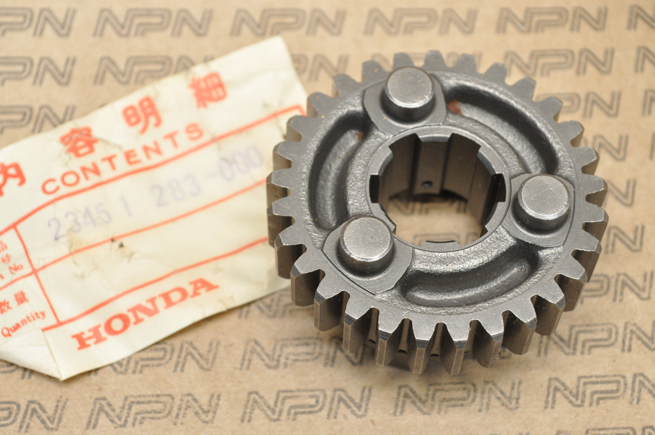NOS Honda CB450 K0 Transmission Main Shaft Third 3rd Gear 29T 23451-283-000
