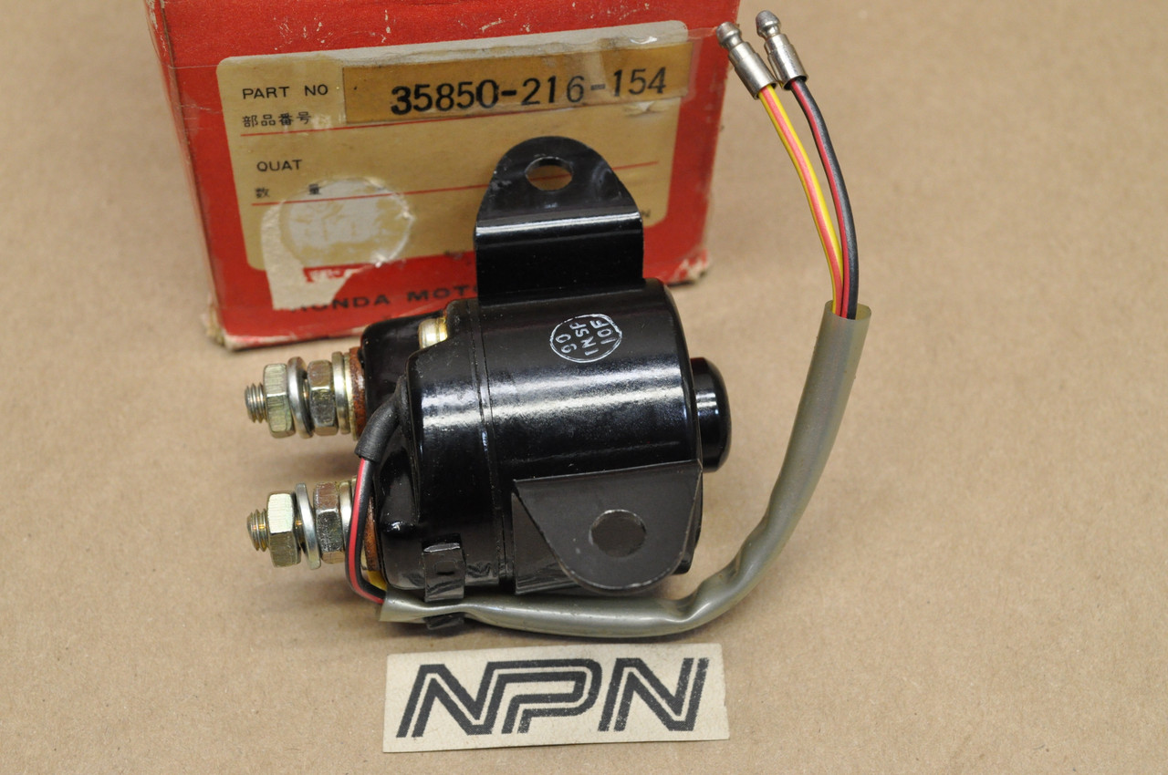 NOS Honda CB160 Starter Solenoid Magnetic Switch Relay 35850-216-154
