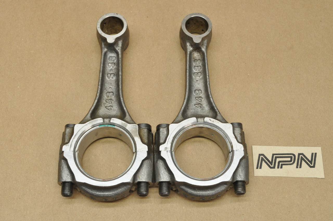 Vtg OEM Honda CB400 CM400 Crankshaft Connecting Rod Set 13210-413-000