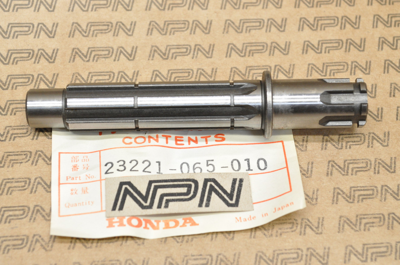NOS Honda ATC70 CL70 CT70 CT70H SL70 Transmission Counter Shaft 23221-065-010