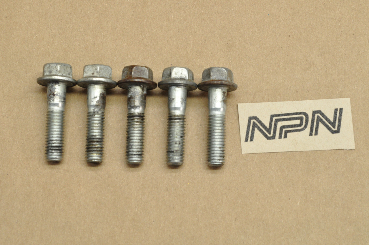 Vtg OEM Honda CB400 CB750 CM400 CR125 CR250 CR500 CX500 VFR750 Bolt Qty5 90112-413-000