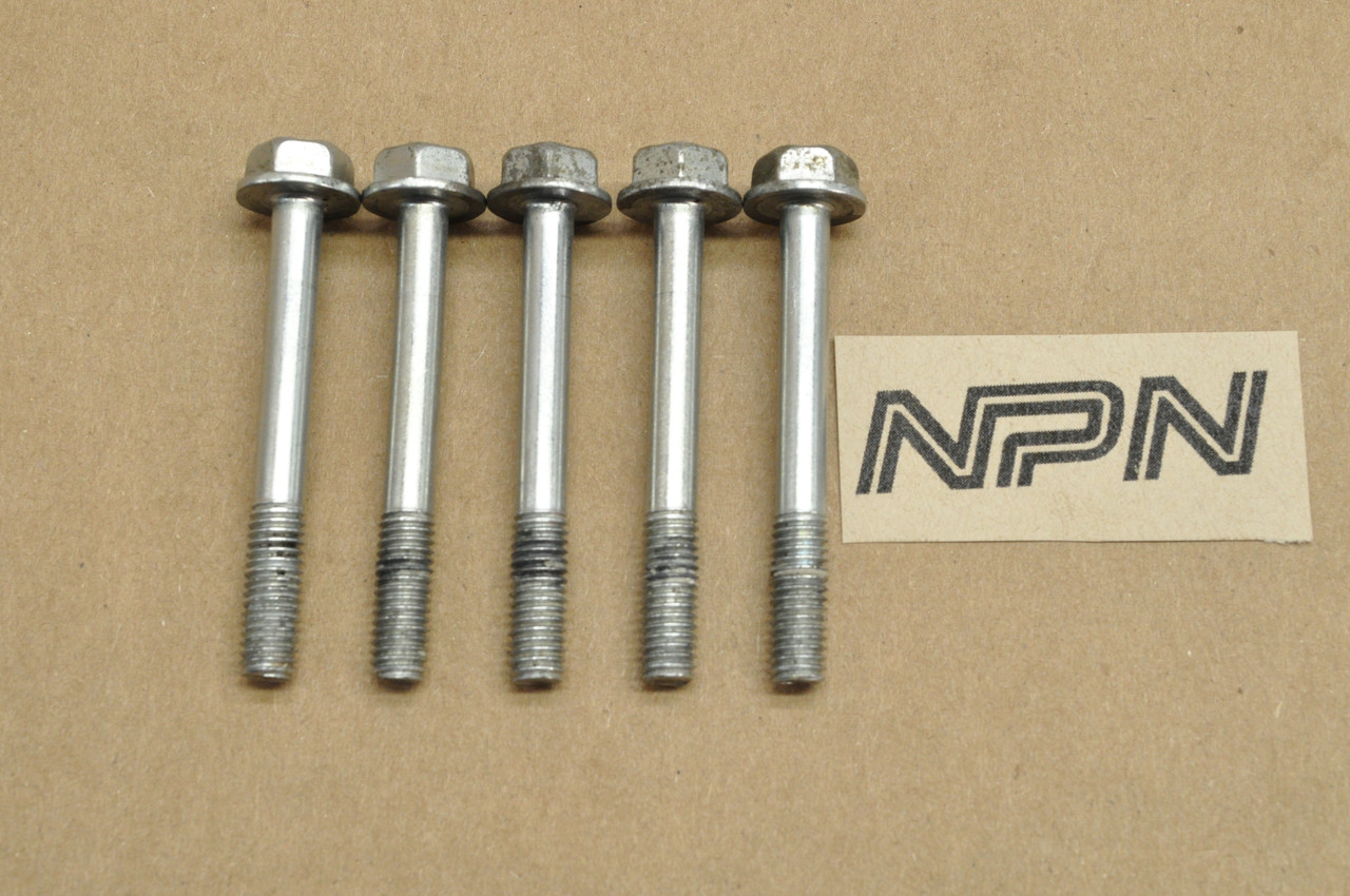 Vtg OEM Honda CB1000 CB1100 CB550 CB750 CB900 CX500 FT500 Bolt 6x50 Qty5 95700-06050-00