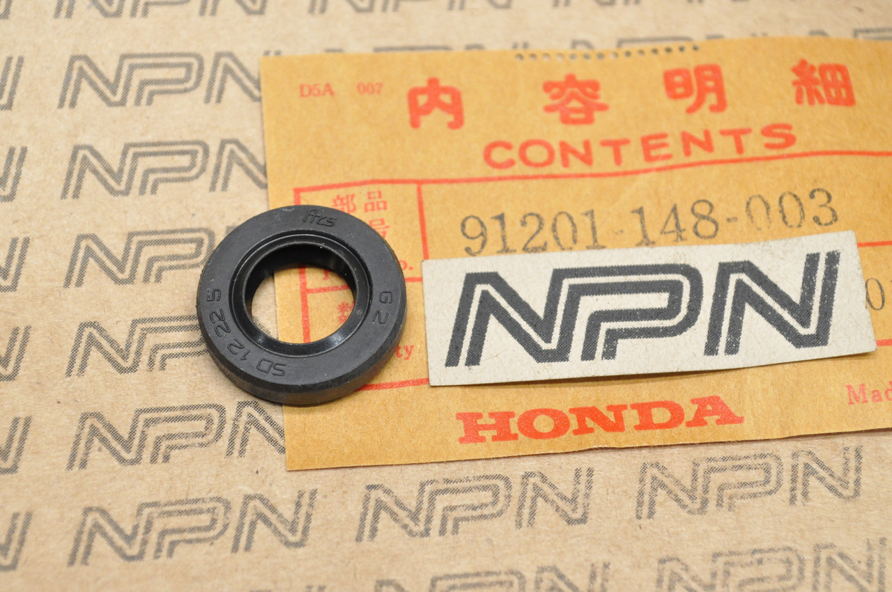 NOS Honda ATC200 CR500 FL400 FT500 PA50 TRX250 XL500 XR250 Seal 91201-148-003