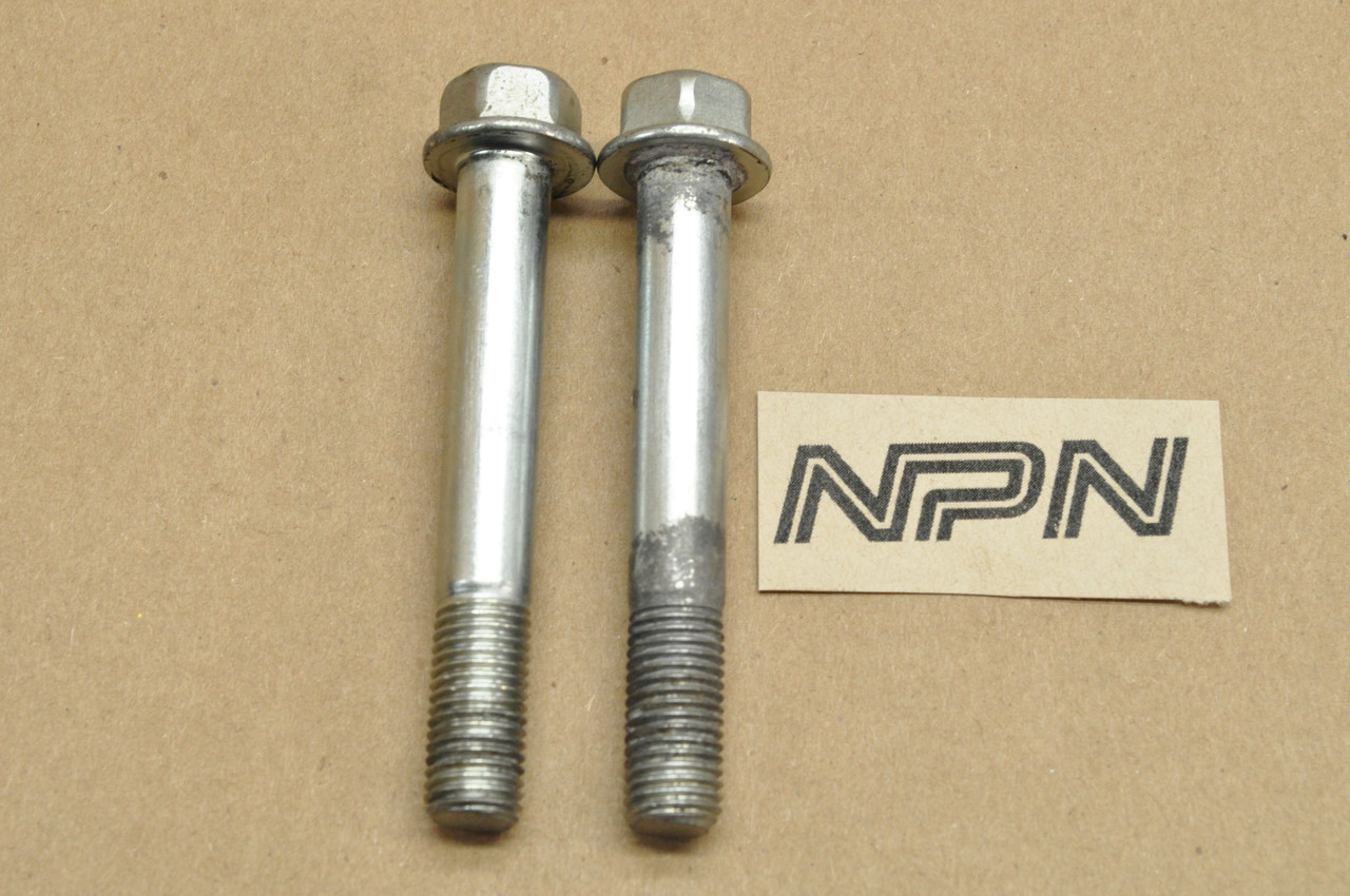 Vtg OEM Honda CB400 CB450 CM400 CM450 CX500 CX650 FT500 GL500 GL650 XL250 XR250 Bolt 10x70 Qty2 95800-10070