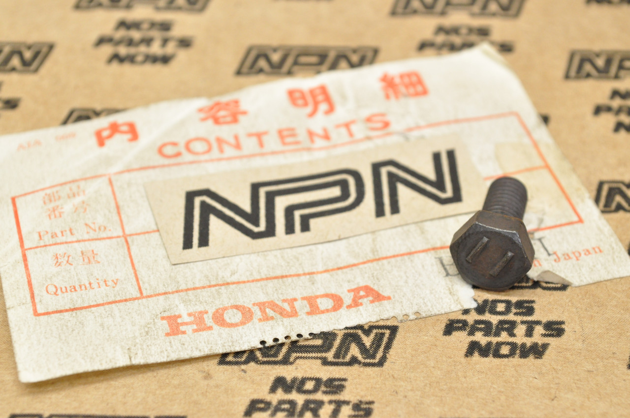 NOS Honda CB350 CL350 SL350 XR75 Cam Sprocket Hex Bolt 90085-312-000