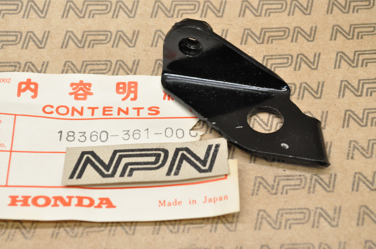 NOS Honda MT125 K0-K1 Exhaust Muffler Mount Bracket 18360-361-000