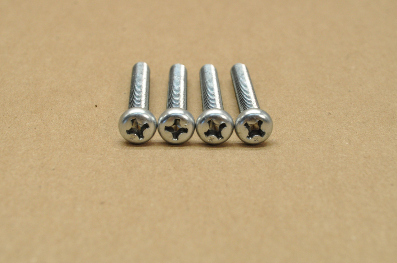 Vtg OEM Honda CB72 CB750 CB900 CL77 CR250 CT90 SL350 XL350 Screw 6x45 Qty4 93500-06045-0A