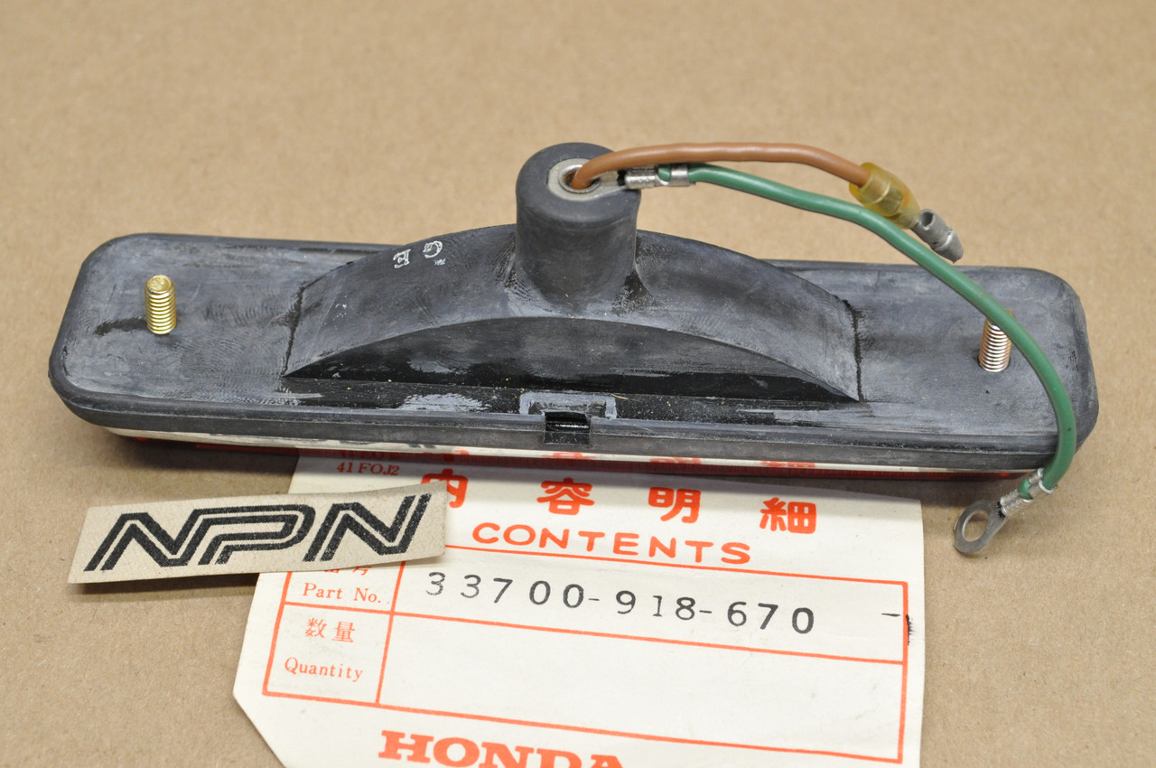 NOS Honda ATC70 ATC90 K0-K1 Rear Tail Light Brake Lamp 33700-918-670