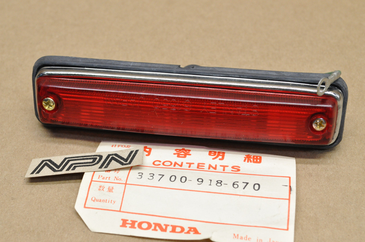 NOS Honda ATC70 ATC90 K0-K1 Rear Tail Light Brake Lamp 33700-918-670