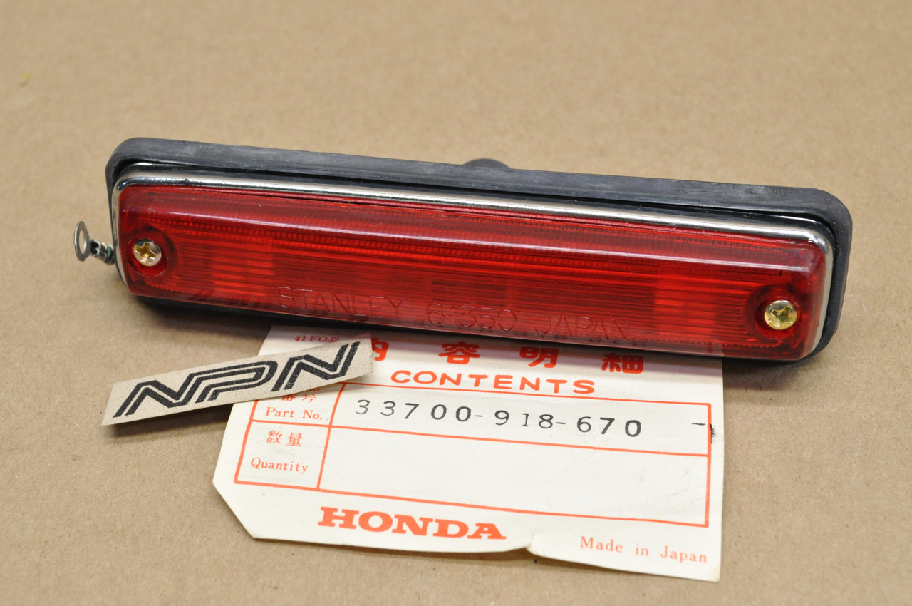 NOS Honda ATC70 ATC90 K0-K1 Rear Tail Light Brake Lamp 33700-918-670