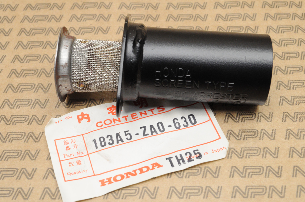 NOS Honda EL5000 ES6500 EX5500 GX360 H5518 HT4213 Arrester Cap Set 183A5-ZA0-630