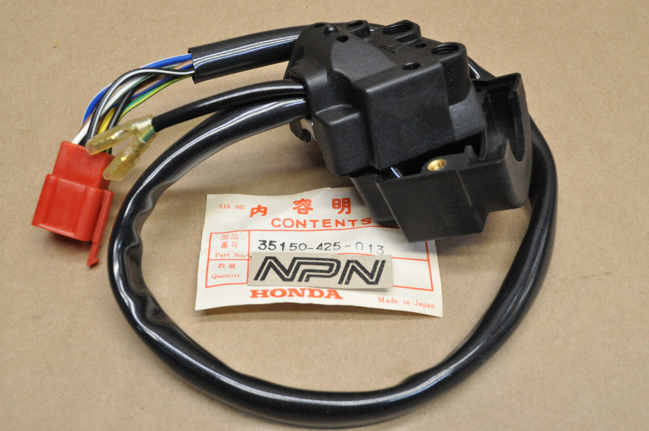 NOS Honda CB650 CB750 Engine Kill Stop Start Run Off On Light Switch 35150-425-013