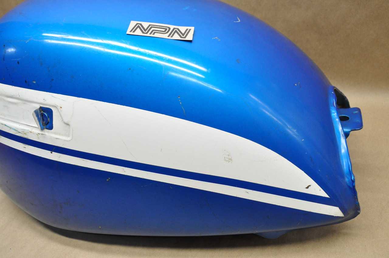 NOS Honda SL175 K0 Candy Sapphire Blue Fuel Gas Tank 17500-313-000 CN