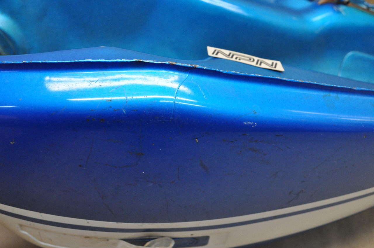 NOS Honda SL175 K0 Candy Sapphire Blue Fuel Gas Tank 17500-313-000 CN