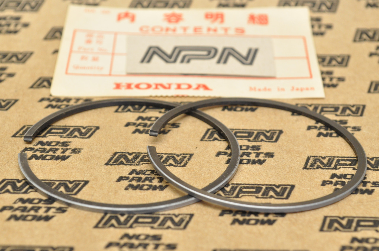 NOS Honda 1974-76 MT125 1.00 Oversize Piston Ring Set for 1 Piston 13015-361-004