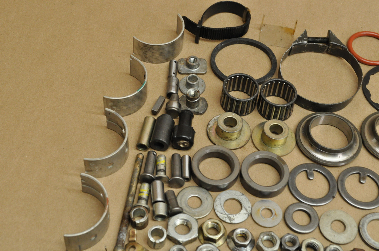 Vtg OEM Honda 1981 CM400 A Screw Bolt Washer Nut Collar Cap Rubber Hardware Lot