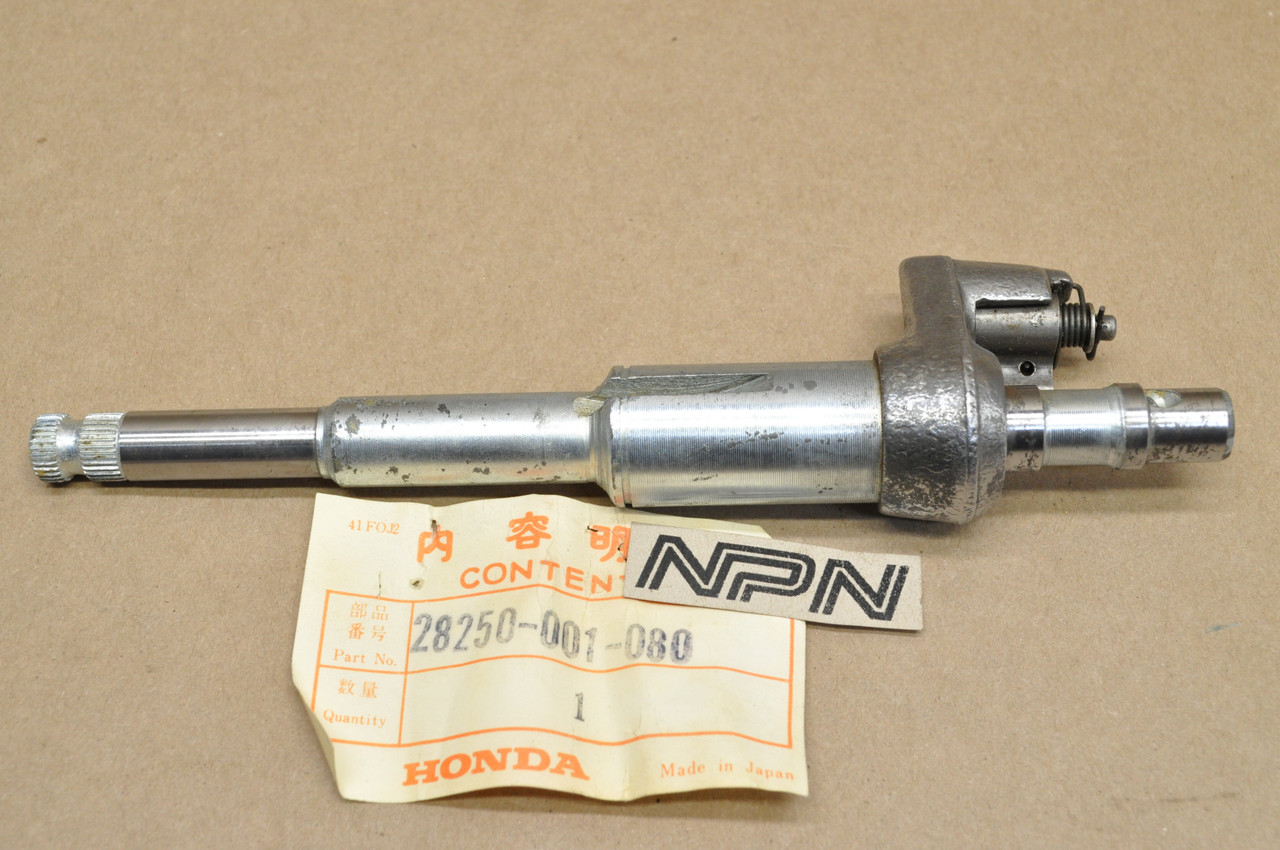 NOS Honda C100 CA100 C102 CA102 C110 CA110 Kick Start Spindle 28250-001-080