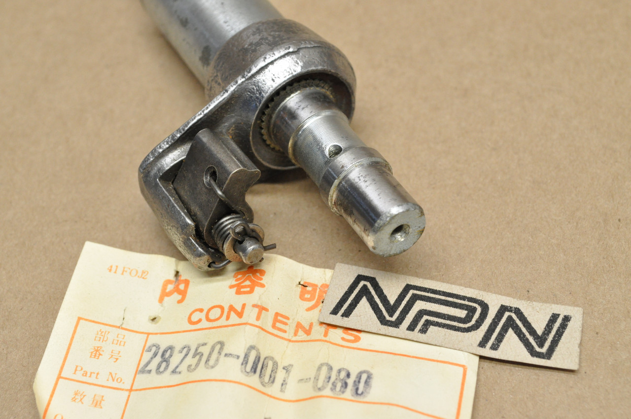 NOS Honda C100 CA100 C102 CA102 C110 CA110 Kick Start Spindle 28250-001-080