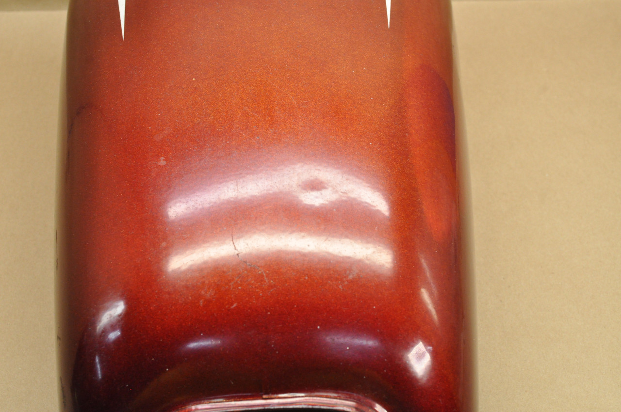 Vintage OEM Yamaha 1973-75 RD250 RD350 Fuel Gas Tank Red 360-24110