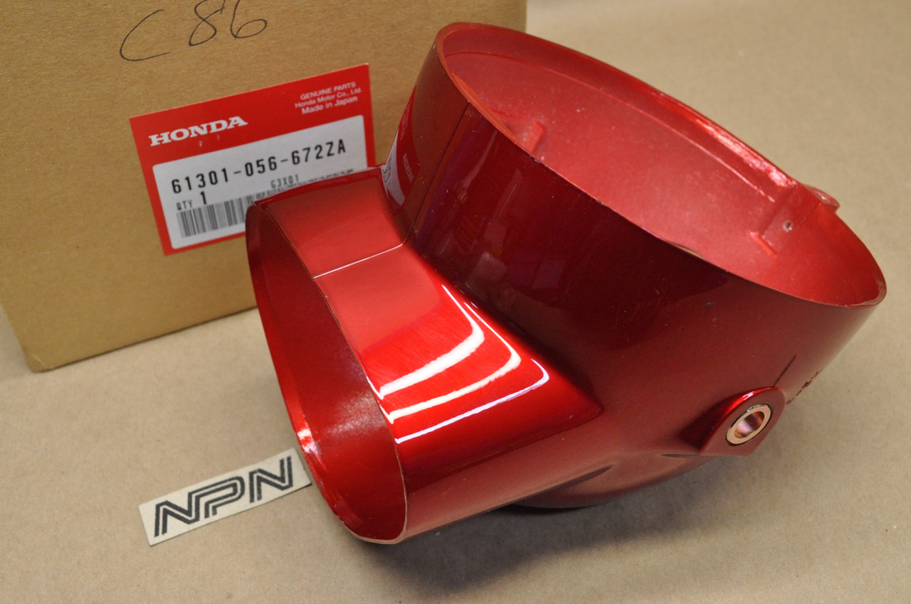 NOS Honda CL70 CL90 CT70 S90 Ruby Red Head Light Bucket Case 61301-056-672 ZA