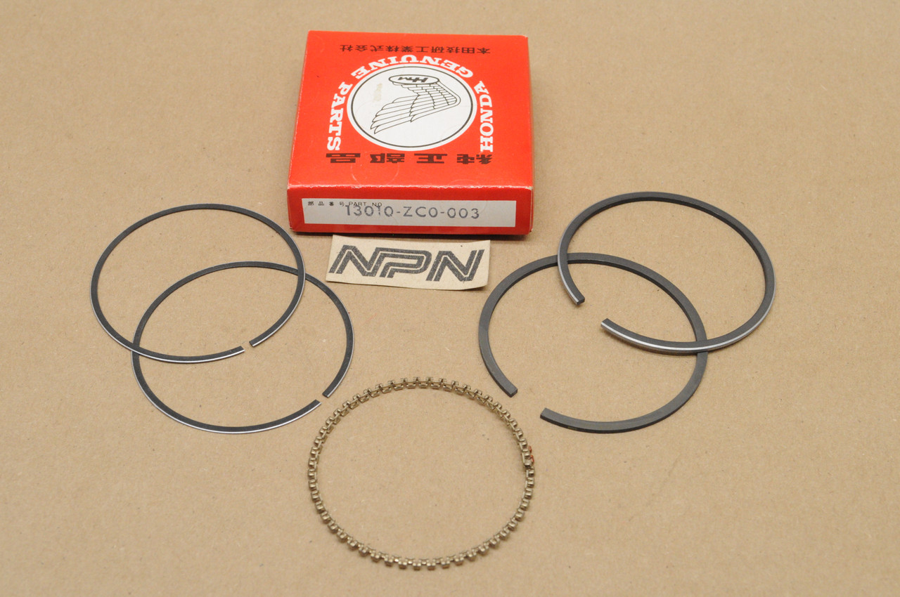 NOS Honda EG650 EX1000 Standard STD Piston Ring Set For 1 Piston = 5 Rings 13010-ZC0-003