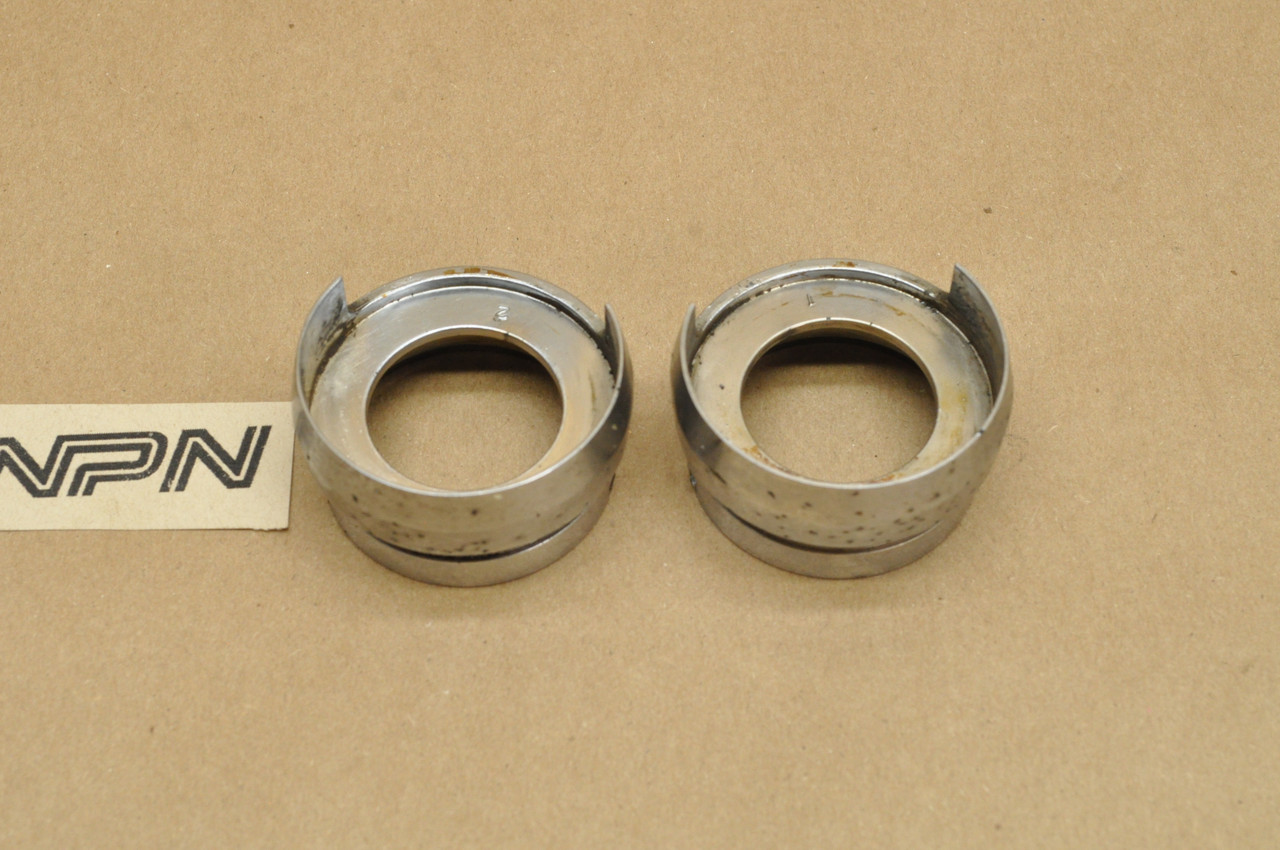 Vtg OEM Honda CL100 CL125 CL90 CT110 CT90 S90 Fork Cover Seat Qty2 51608-028-000