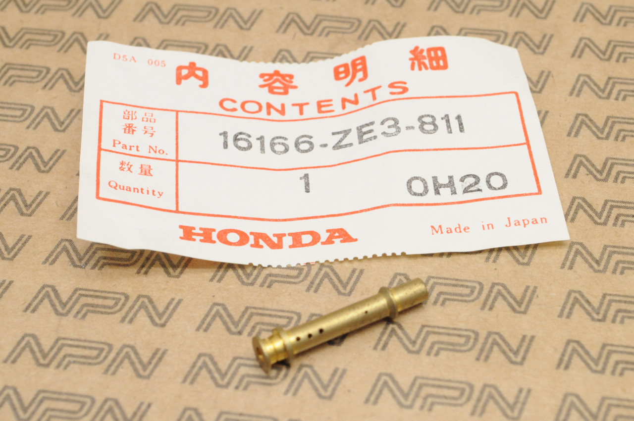 NOS Honda EG5000 Generator GX340 Engine Carburetor Main Nozzle 16166-ZE3-811
