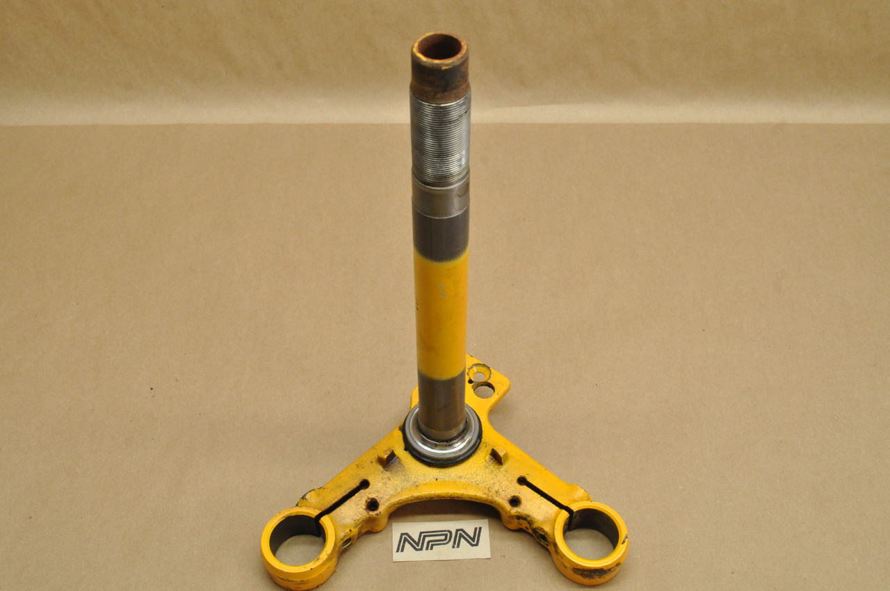 Vintage OEM Honda 1978 CT90 Trail 90 Triple Tree Steering Stem Yellow 53200-102-000 XB
