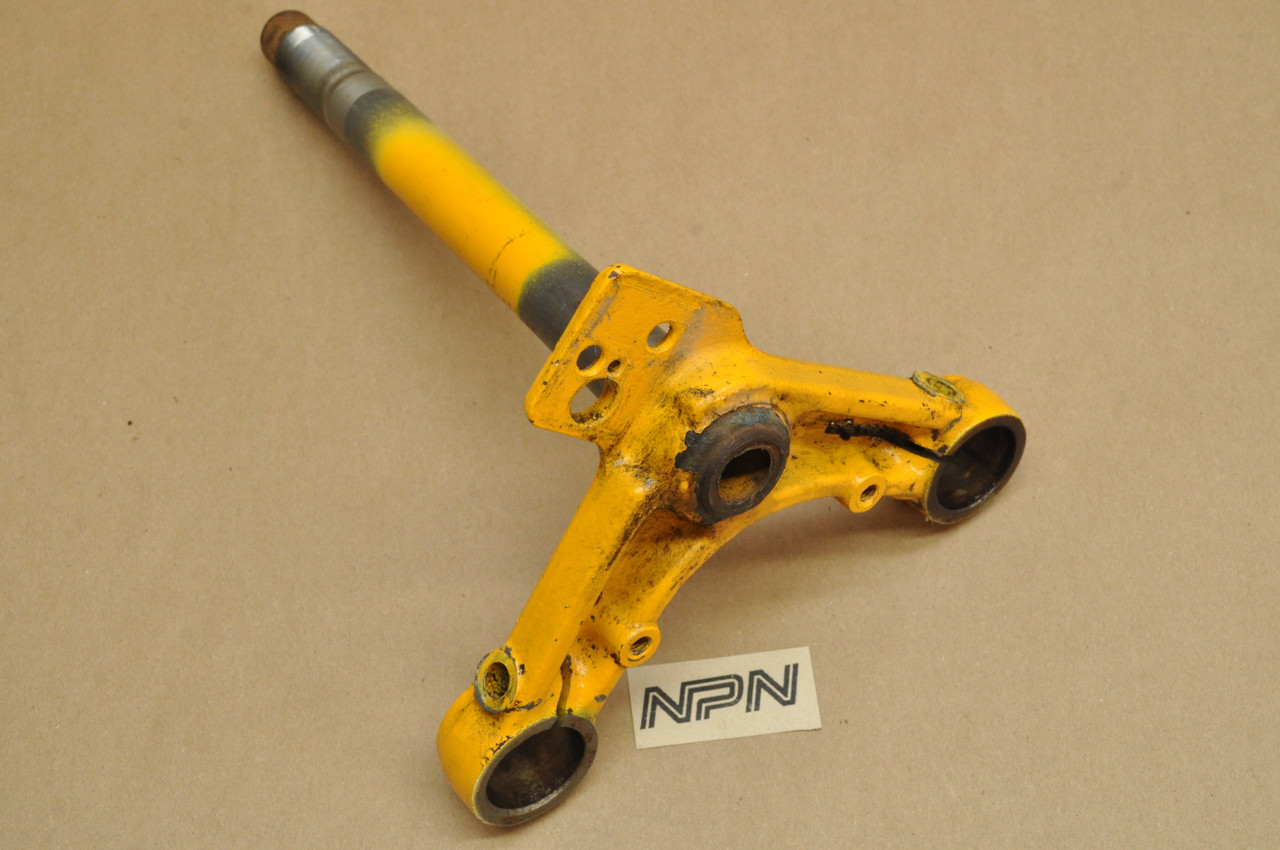 Vintage OEM Honda 1978 CT90 Trail 90 Triple Tree Steering Stem Yellow 53200-102-000 XB