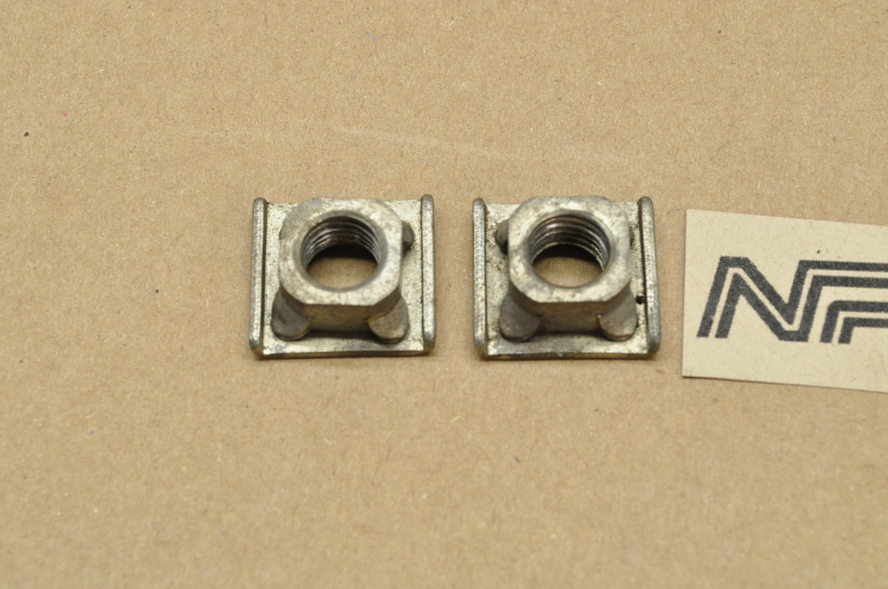 Vtg OEM Honda CA175 CL125 CT110 CT70 CT90 SS125 XL125 Headlight Washer Nut Qty2 61303-230-620