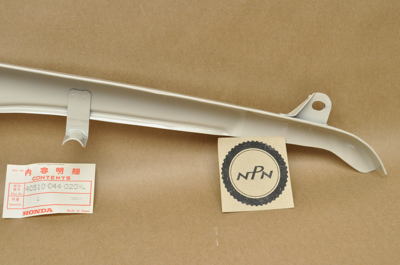 NOS Honda P50 Ivory White Drive Chain Guard Case 40510-044-020 XL