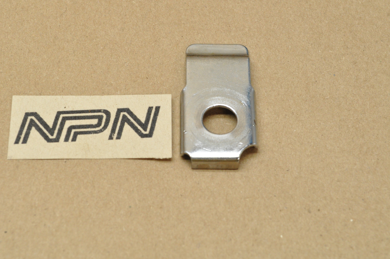 Vtg OEM Honda CT90 K1-1979 Main Pipe Cover Mount Plate 64348-077-000