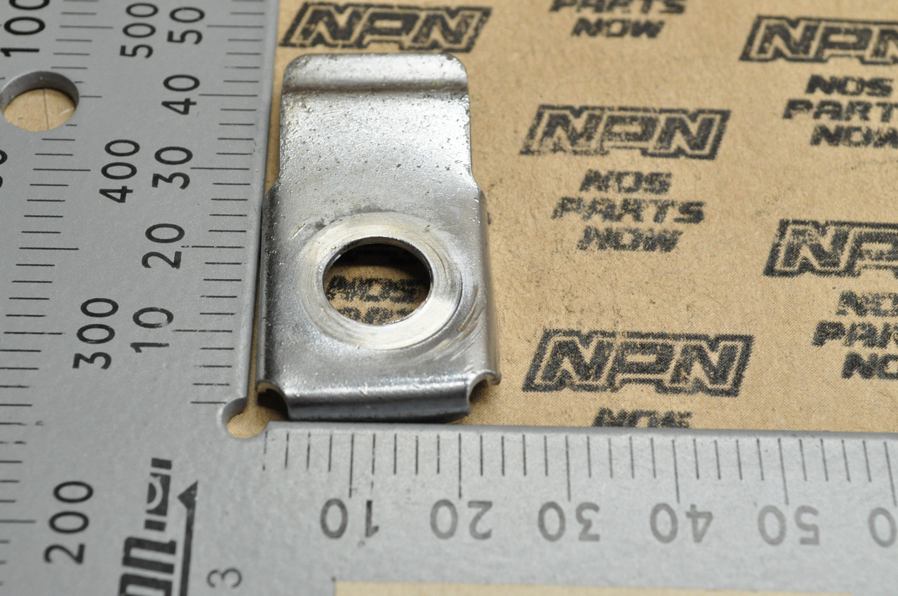 Vtg OEM Honda CT90 K1-1979 Main Pipe Cover Mount Setting Plate 64348-077-000