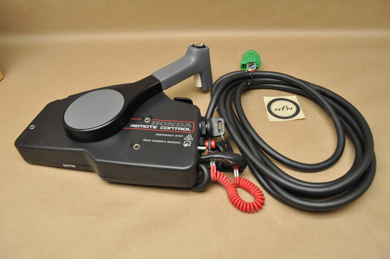 NOS Honda BF40 BF50 BF75 BF90 Marine Engine Remote Control 24800-ZW1-000
