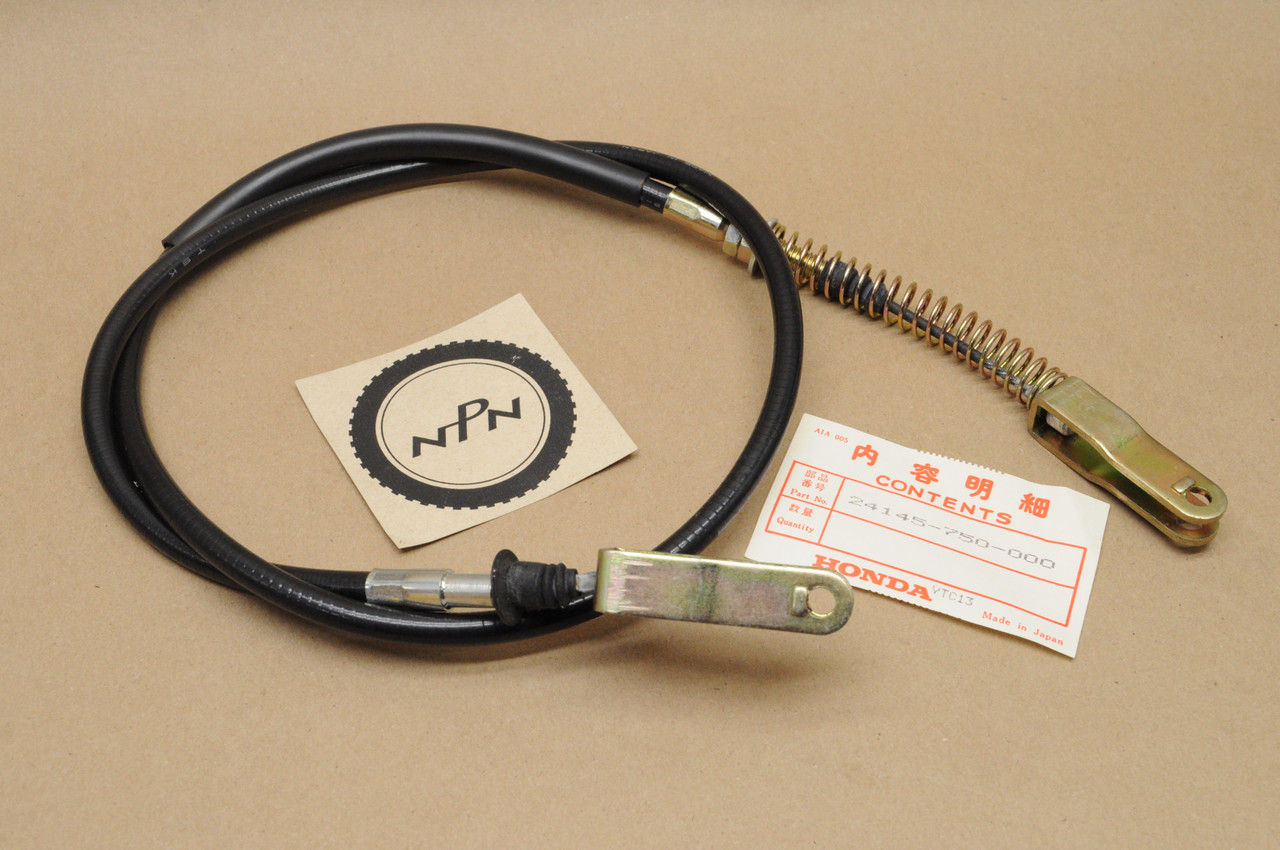 NOS Honda HT3810 HT3813 Lawn Tractor Foot Clutch Cable 24145-750-000
