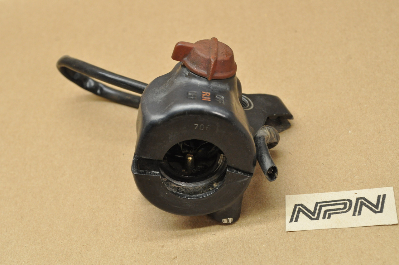 Vtg OEM Honda 1976-79 CT90 Run Kill Off Stop Right Control Switch