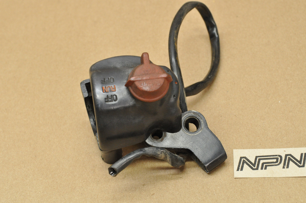 Vtg OEM Honda 1976-79 CT90 Run Kill Off Stop Right Control Switch