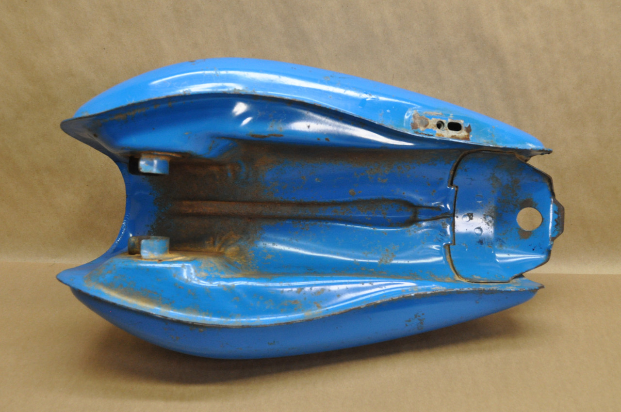 Vintage OEM Honda SL70 K0 Gas Fuel Tank Aquarius Blue 17500-118-000 EL