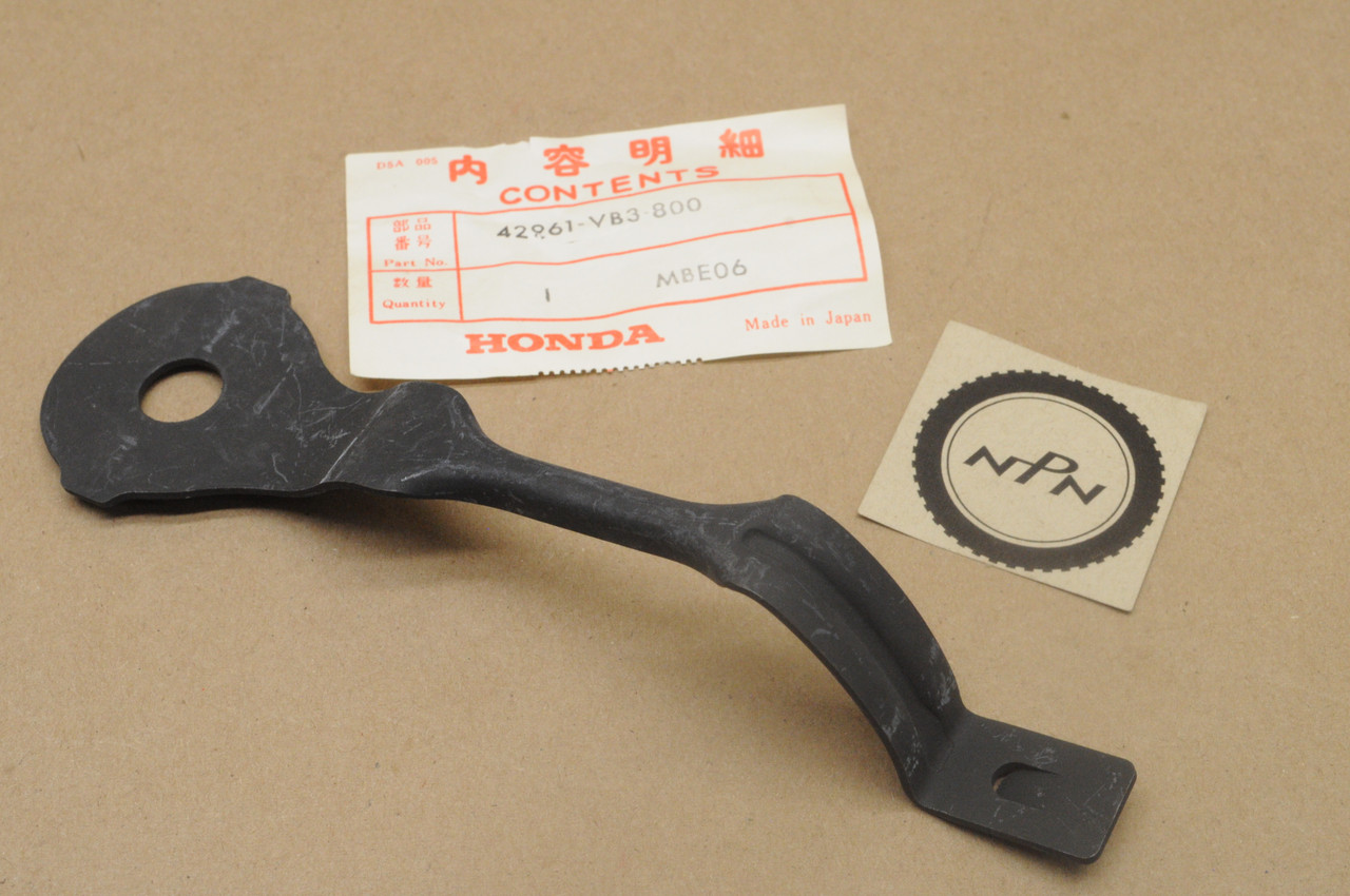 NOS Honda HR216 Lawn Mower Rear Wheel Adjust Lever Plate 42961-VB3-800