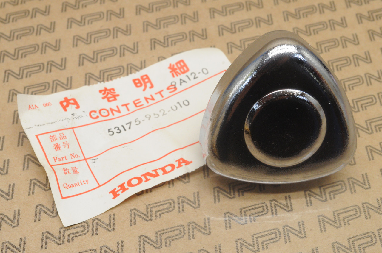 NOS Honda HR21 K1 K2 Lawn Mower Handle Bar Joint Grip Knob 53175-952-010