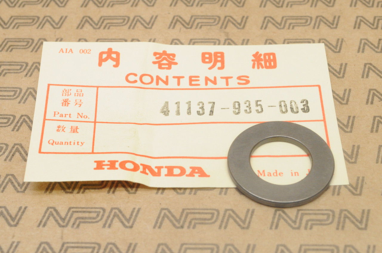 NOS Honda B75 BF100 BF75 BF8 Thrust Bearing Washer "C" (2.1MM) 41137-935-003