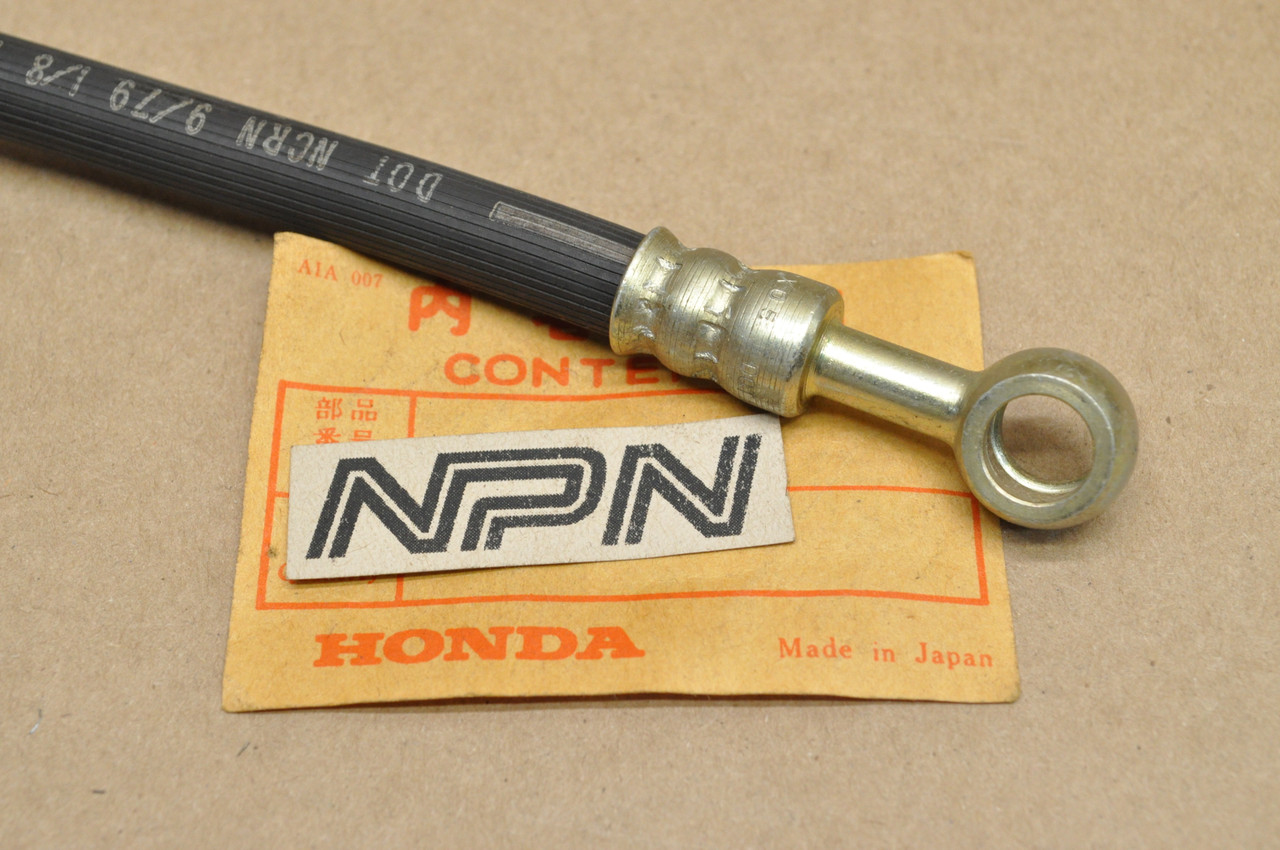 NOS Honda 1983-86 VF1100 C V65 Magna Front Brake Hose Line 45124-MB4-013